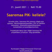 Loengusari "Kuressaare Haigla kohtub kogukonnaga" 21 juunil kell 15:00