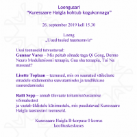 Loengusari “Kuressaare Haigla kohtub kogukonnaga”