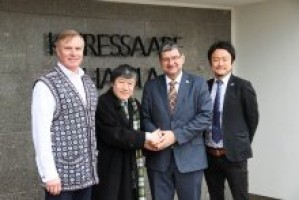 Jaapani suursaadik T.E. Hajime Kitaoka tervitus